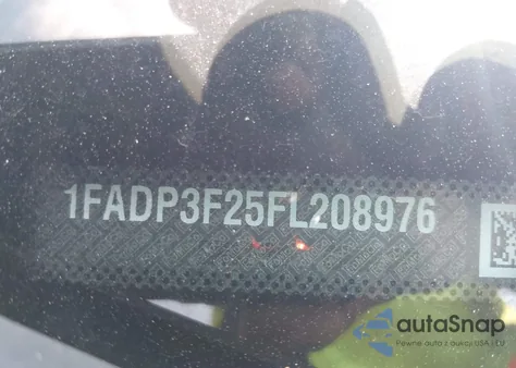 2015 Ford Focus Se из США, поврежденный, VIN 1FADP3F25FL208976